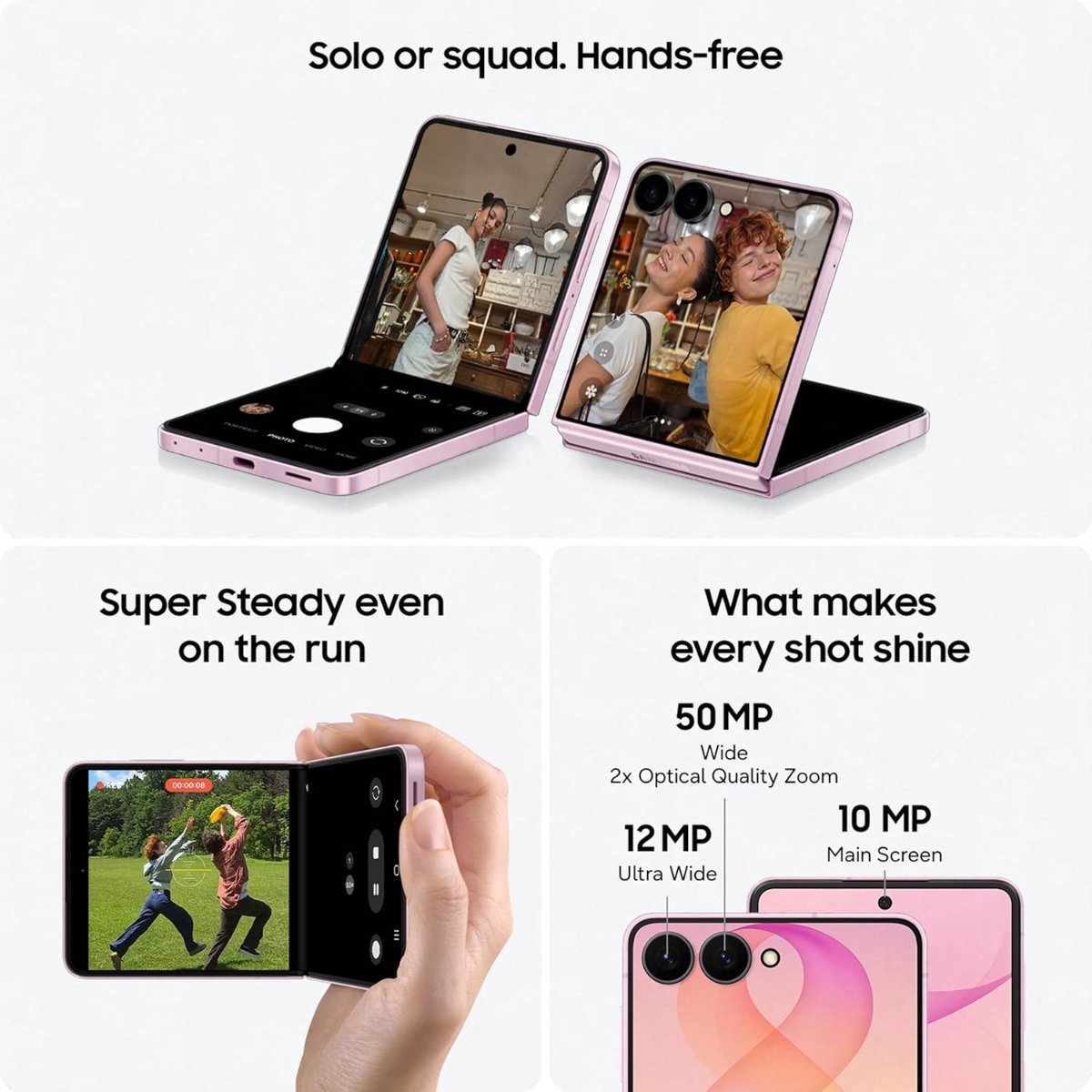 Samsung Galaxy Z Flip 8, 5G, 12GB RAM, 512GB, Graphite