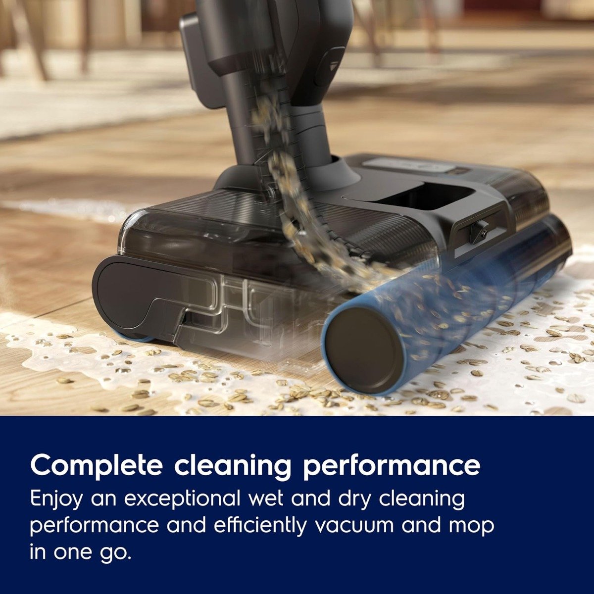 Electrolux 800 3-in-1 Cordless Wet & Dry Vacuum Cleaner, Vacuum & Mop Combo, 21.6V Battery, 80-Min Runtime, 100AW Suction, Self-Cleaning System – EFW81713