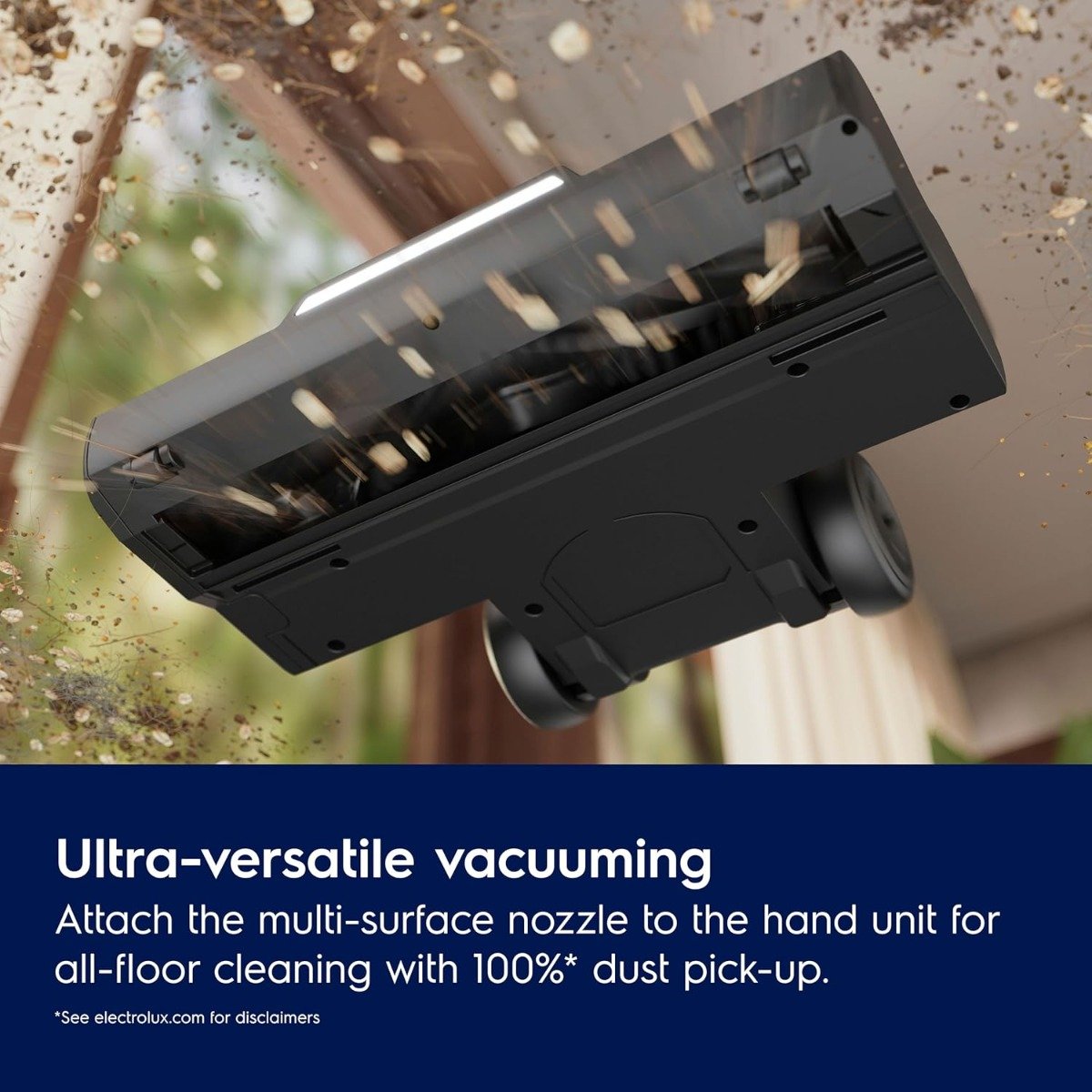 Electrolux 800 3-in-1 Cordless Wet & Dry Vacuum Cleaner, Vacuum & Mop Combo, 21.6V Battery, 80-Min Runtime, 100AW Suction, Self-Cleaning System – EFW81713