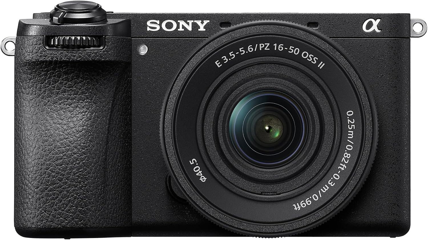 كاميرا Sony α6700 بدون مرآة بدقة 26 ميجابكسل APS-C مع عدسة 16-50 مم Power Zoom – أسود | ILCE-6700K/B
