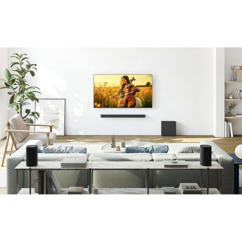 Sony SA-RS8 Wireless Rear Speakers for BRAVIA Theatre Bars – Black