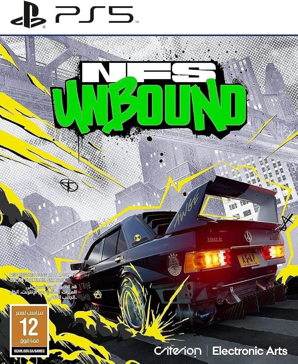 PlayStation Electronic Arts Need For Speed Unbound Video Game Playstation 5
