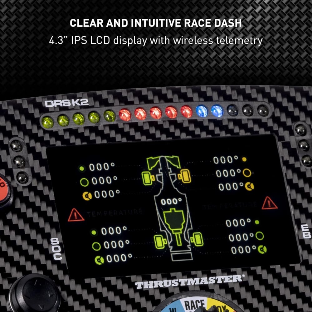 Thrustmaster Add-On Ferrari Edition Formula Gaming Steering Wheel Black