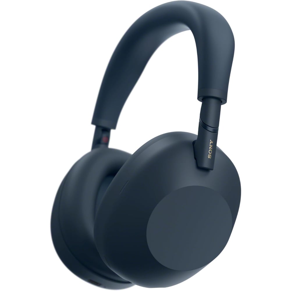 Sony WH-1000XM6 30-Hour Battery Life Wireless Noise Canceling Over-Ear Headphones Midnight Blue
