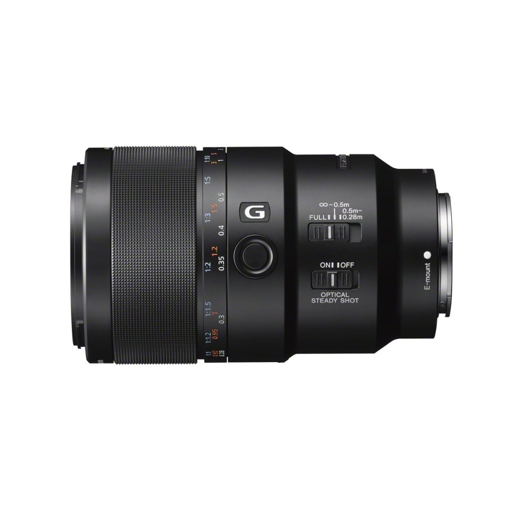 Sony FE 90mm f/2.8-22 Macro G OSS Standard-Prime Lens for Mirrorless Cameras Black