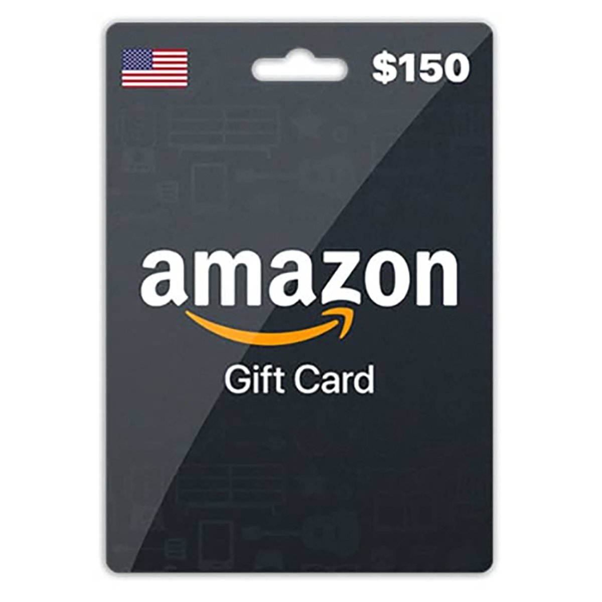 Amazon Gift Card USA 150 USD Delivery By Email Digital Code Black
