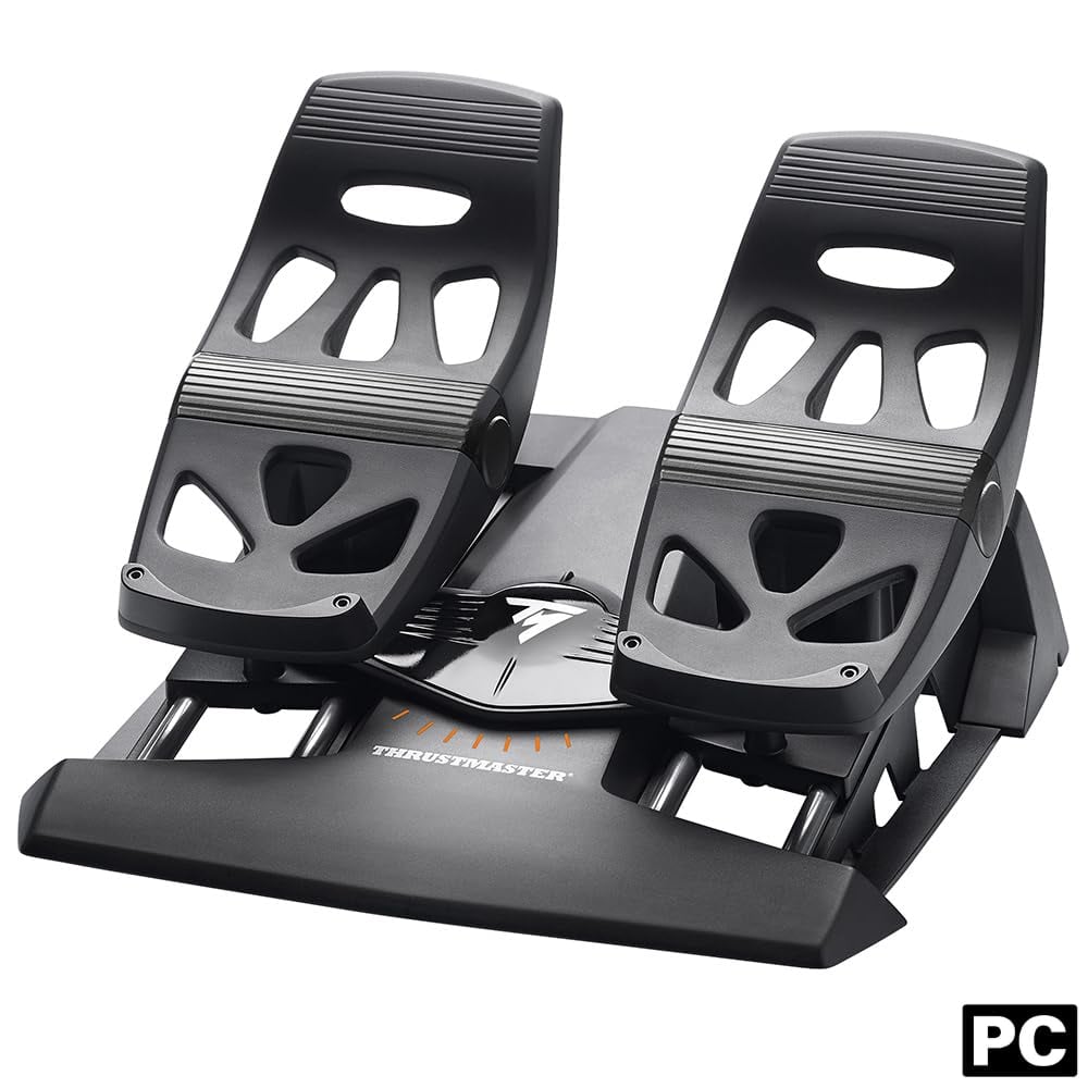 Thrustmaster Tfrp Flight Rudder Pedals for Pc Black