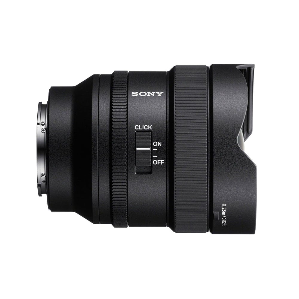 Sony FE 14mm | SEL14F18GM | F1.8 GM | Ultra-Wide Prime Lens | Full-Frame E-Mount | Black