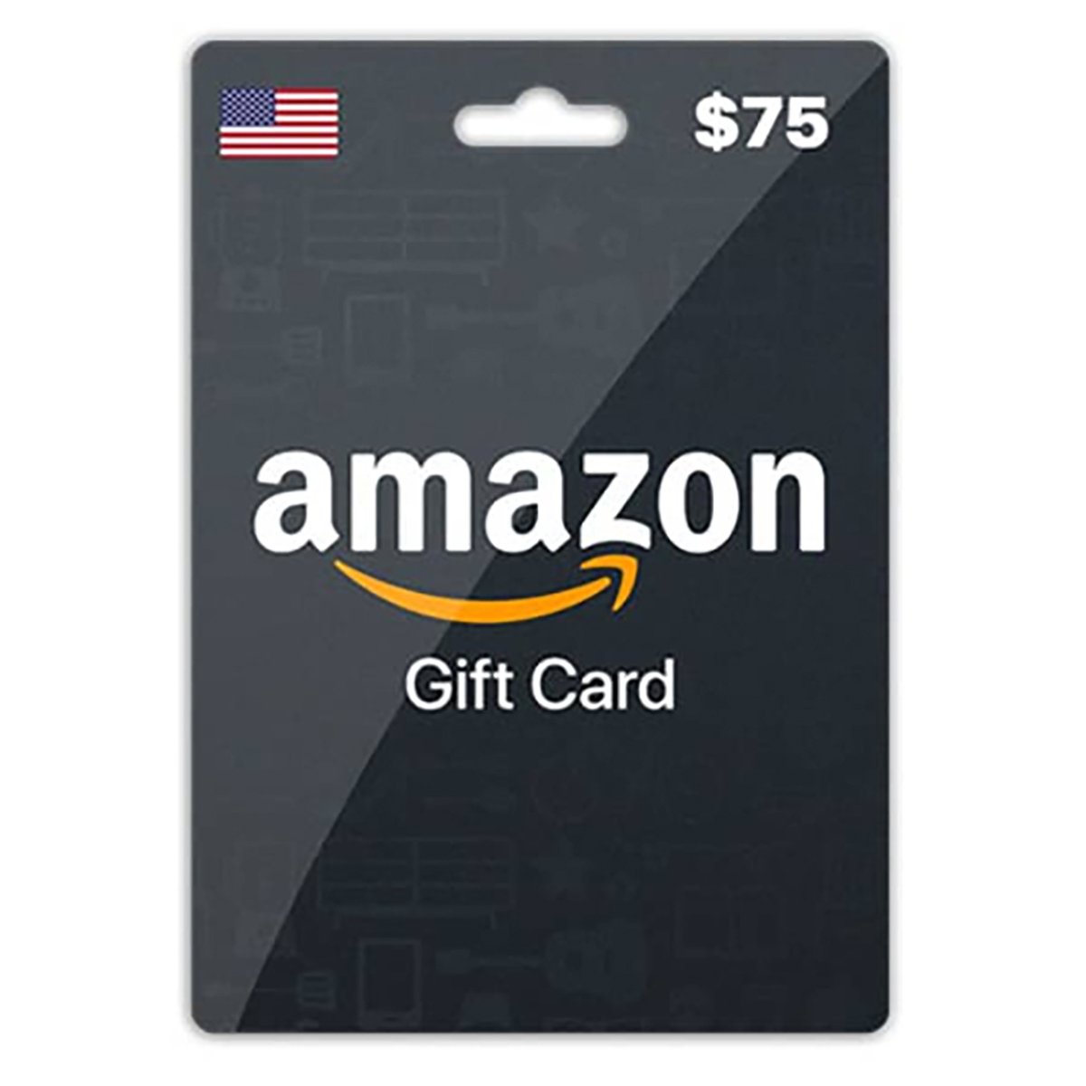 Amazon Gift Card USA 75 USD Delivery By Email Digital Code Black