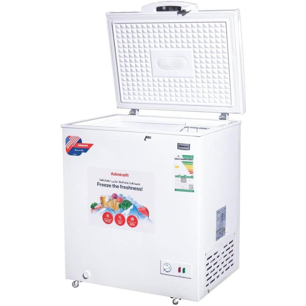 Admiral 5.1 Cu.Ft Chest Freezer With Fast Freeze Technology 145L White