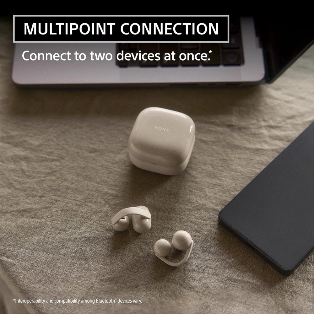 Sony LinkBuds Clip Wireless Open Earbuds| Lavender