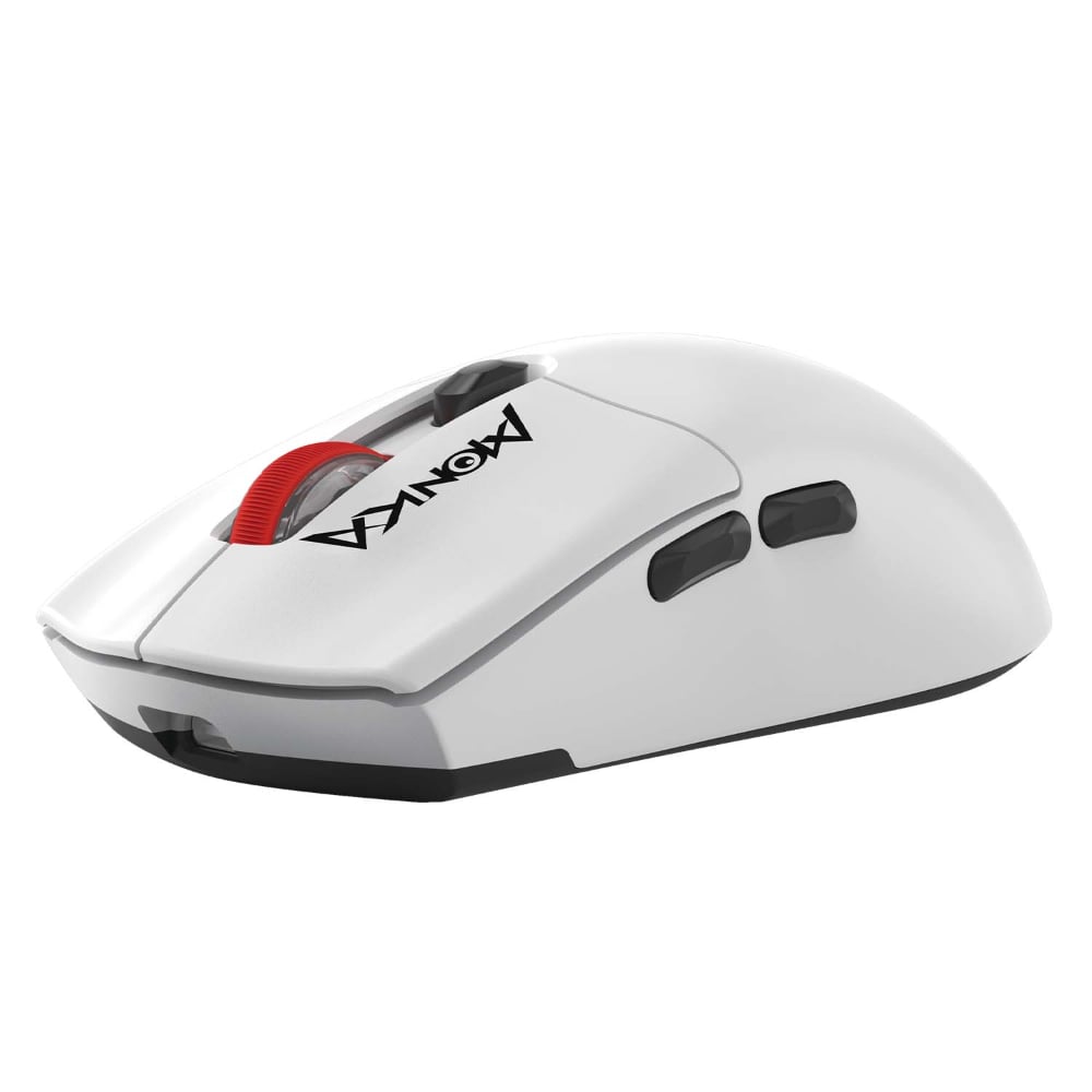 Marvo Lightweight Illuminating Rgb Light Display Wireless Gaming Mouse White