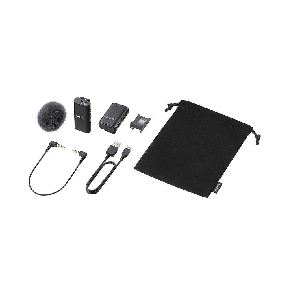 Sony ECM-W2BT | Wireless Camera Microphone | Digital Audio | Bluetooth | Black