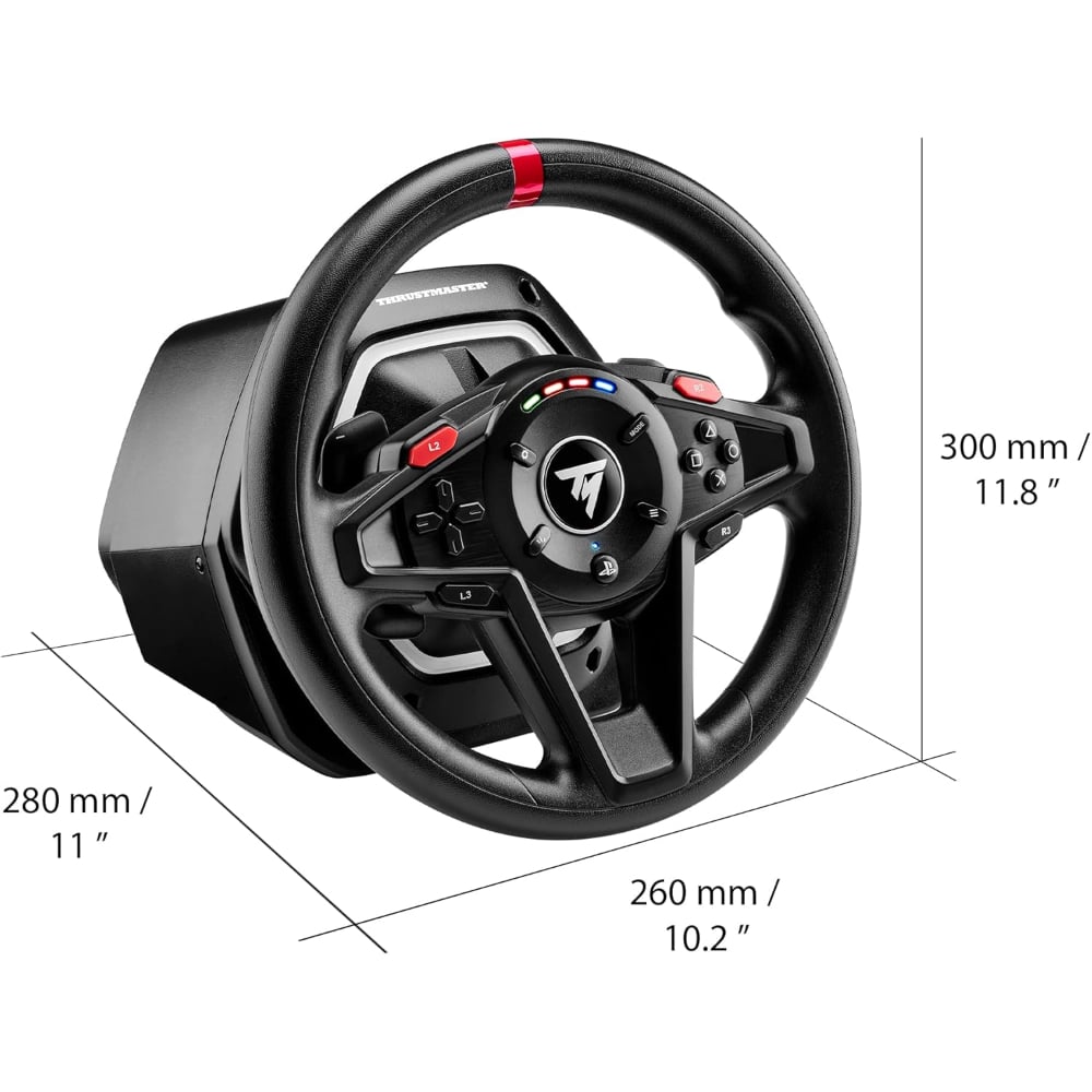 Thrustmaster T128 - High-Performance Racing Wheel and Pedal Set for PC Black