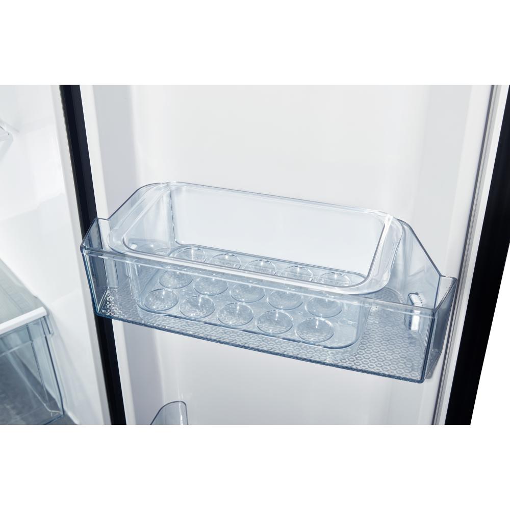 Hitachi Side by Side Double Door Refrigerator | 23.2 Cu.Ft (656L) | Digital Temperature Control | HRSN9713ESGSSA | Glass Silver