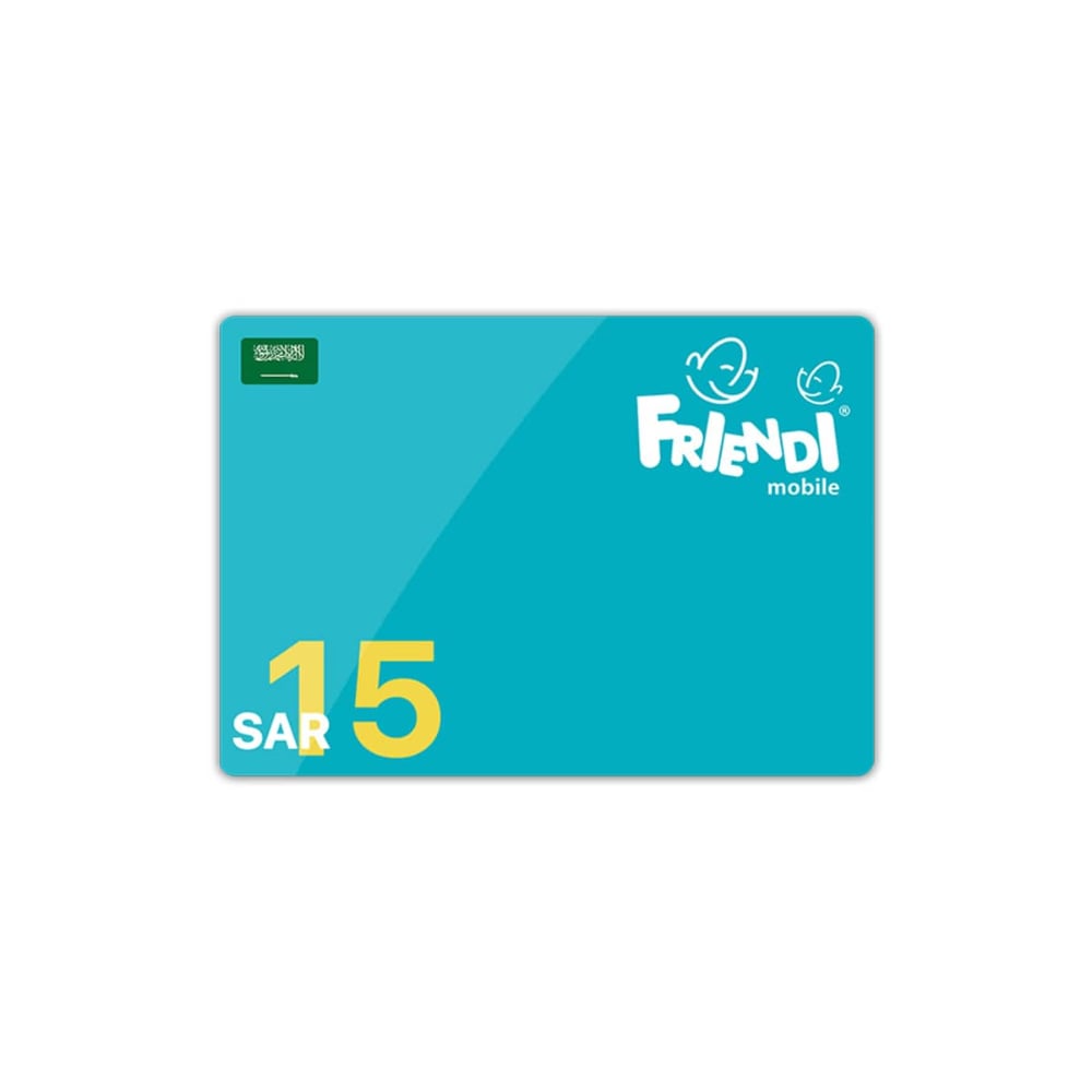 FRiENDi Gift Card KSA 15 SAR Blue