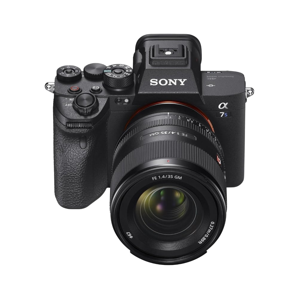 Sony FE 35mm | SEL35F14GM | F1.4 GM | Wide-Angle Prime Lens | Full-Frame E-Mount | Black