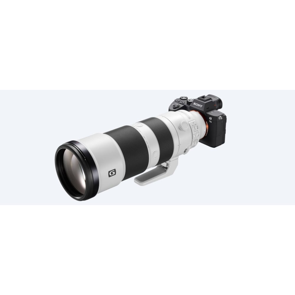 Sony FE 200–600mm | SEL200600G | F5.6–6.3 G OSS | Super Telephoto Zoom Lens | Full-Frame E-Mount | White