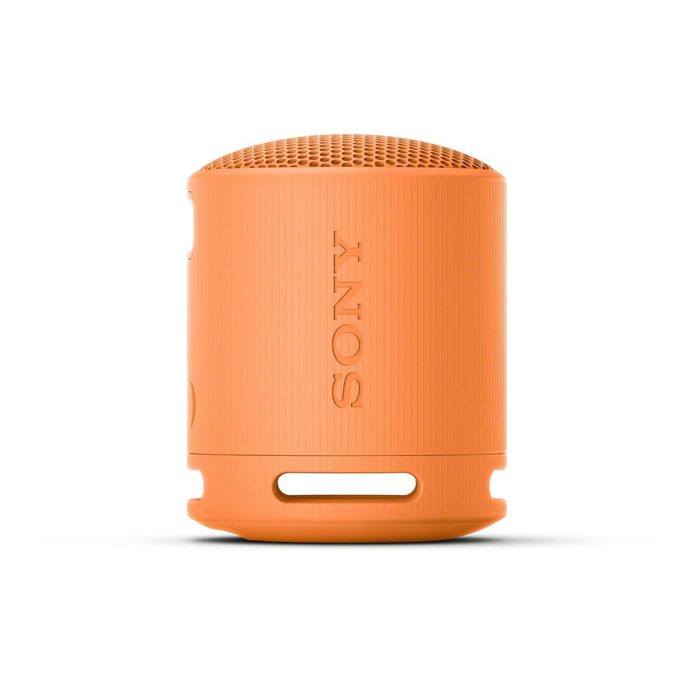 Sony SRS-XB100 X-Series Ultra-Portable Bluetooth Speaker, IP67, 16-Hour Battery – Orange