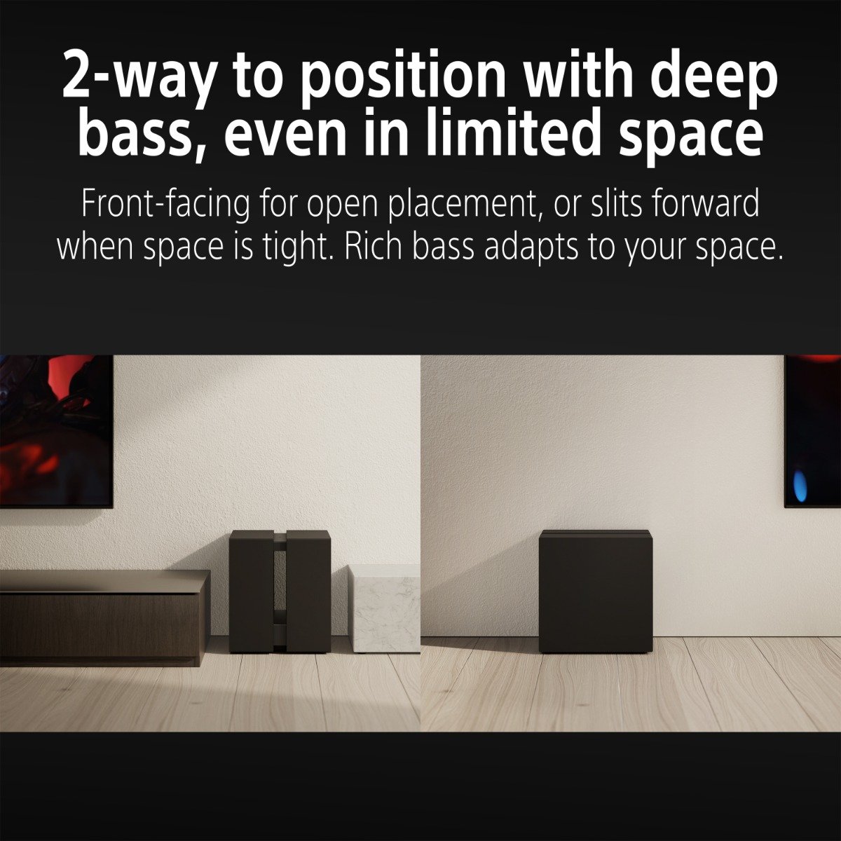 Sony BRAVIA Theatre Sub 9 SA-SW9 | 600W Wireless Subwoofer with Dual 200mm Drivers