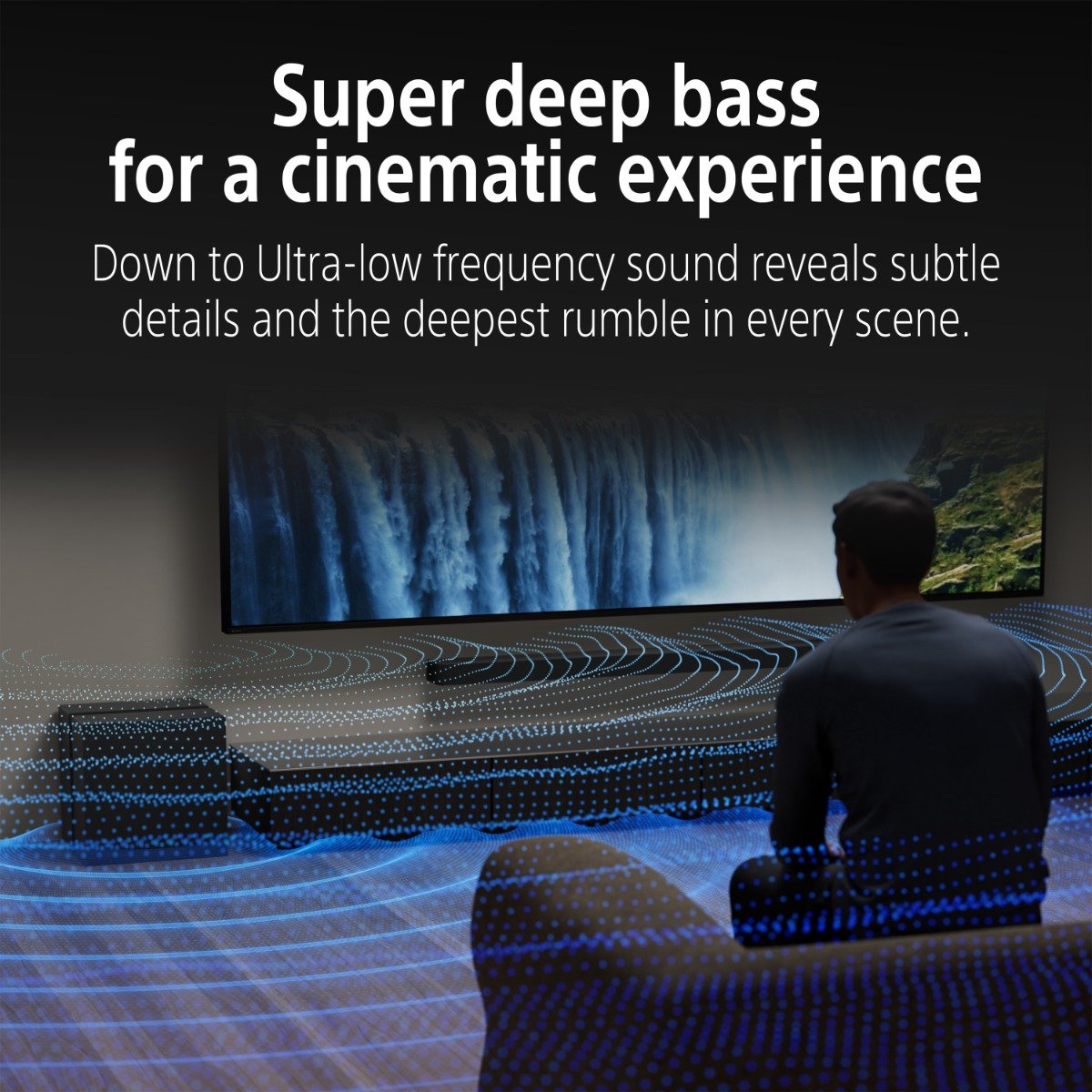 Sony BRAVIA Theatre Sub 9 SA-SW9 | 600W Wireless Subwoofer with Dual 200mm Drivers