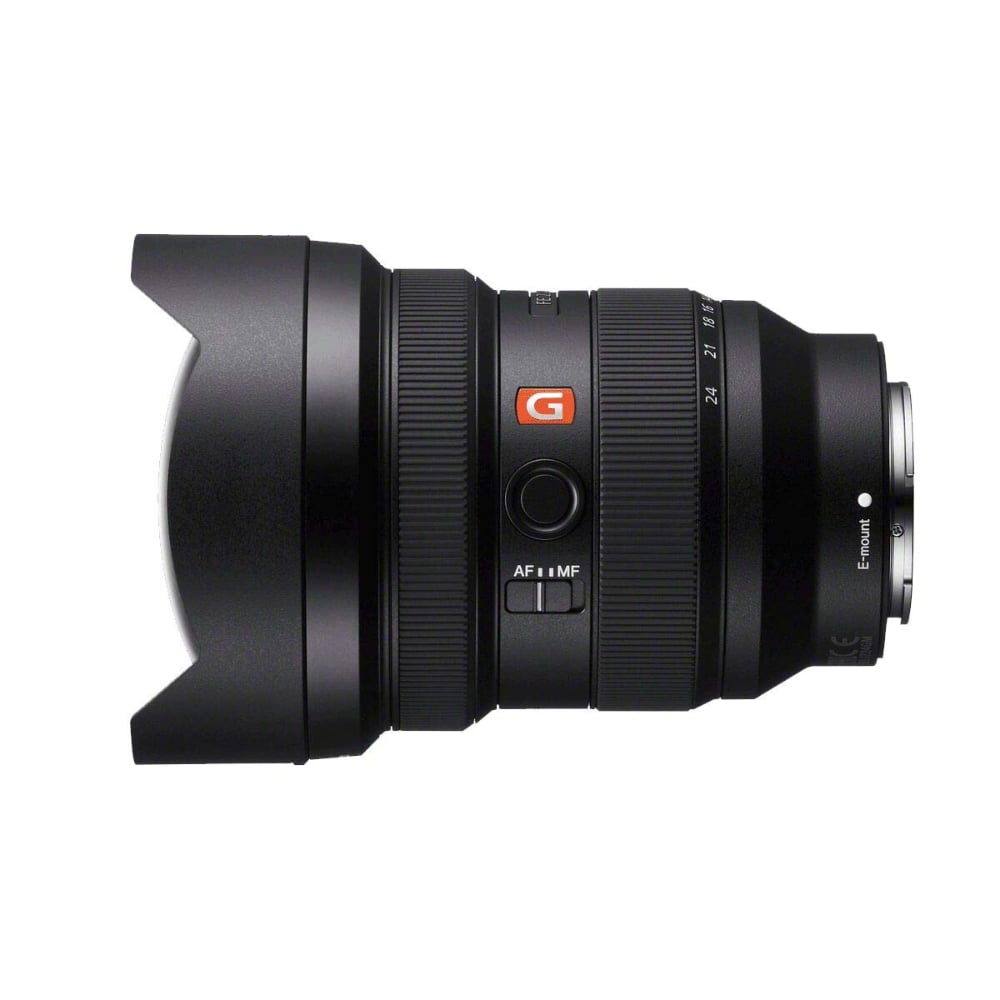 Sony E Mount FE 12-24mm F2.8 GM Ultra-Wide Zoom Premium G Master Full-Frame Lens Black