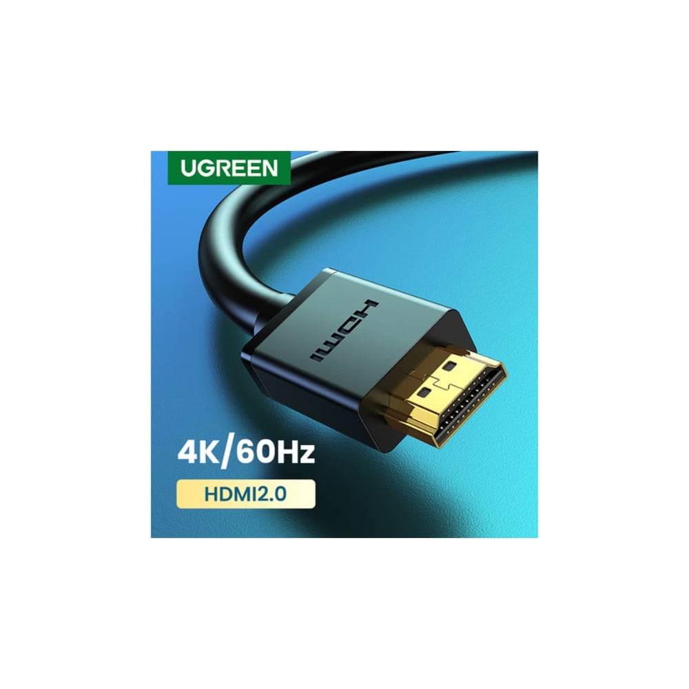 UGREEN HDMI Male to HDMI Male Cable | Supports 4K at 60Hz | 30 Meter | Black | UG-HD104-10114