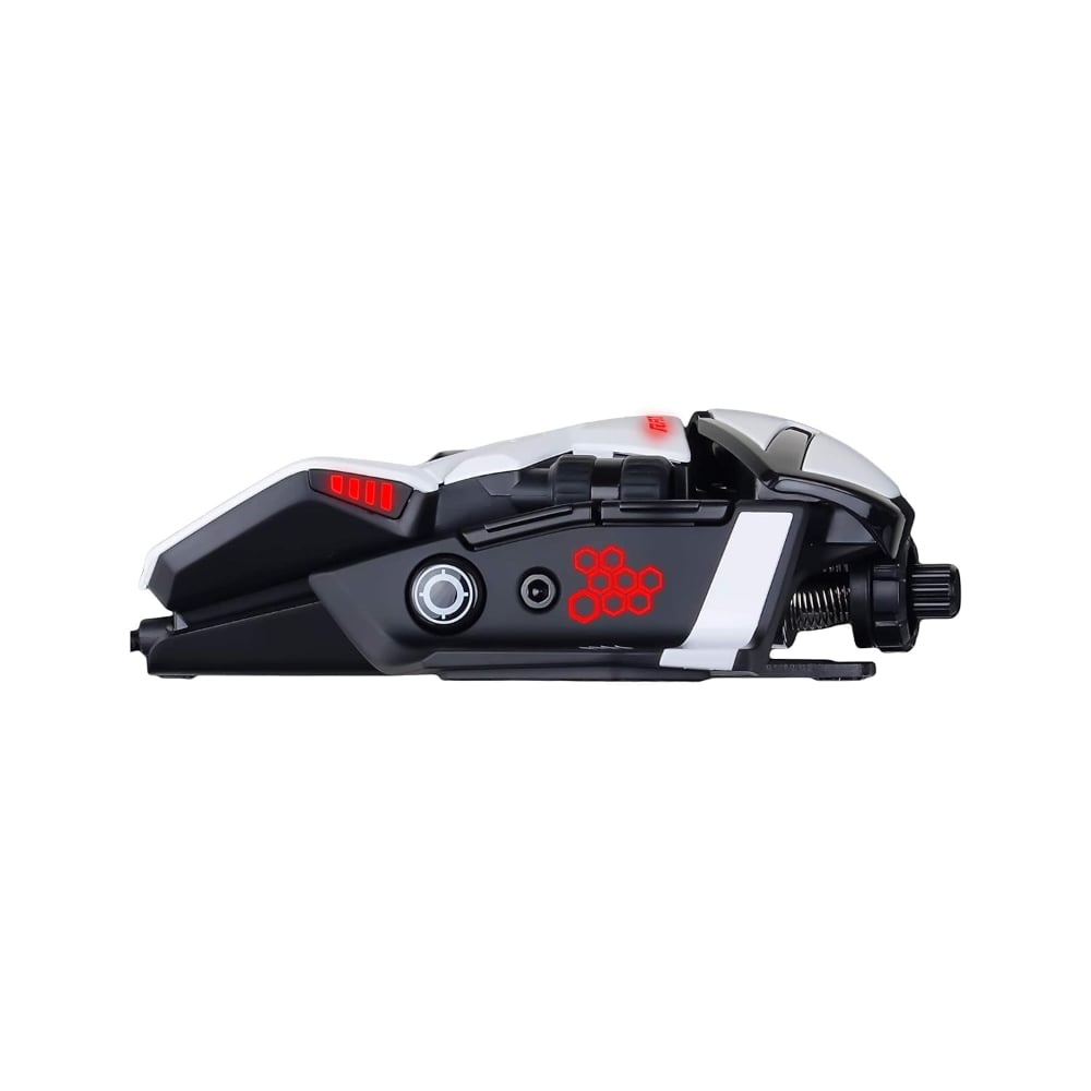 Mad Catz The Authentic R.A.T. 6+ Optical Wired Gaming Mouse White