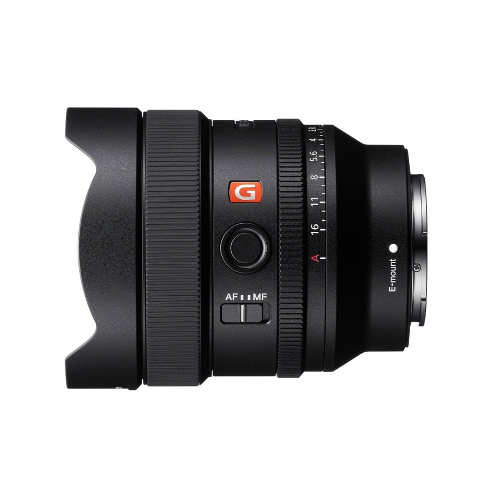 Sony E Mount Fe 14Mm F1.8 Gm Ultra-Wide Angle Full-Frame Lens Black