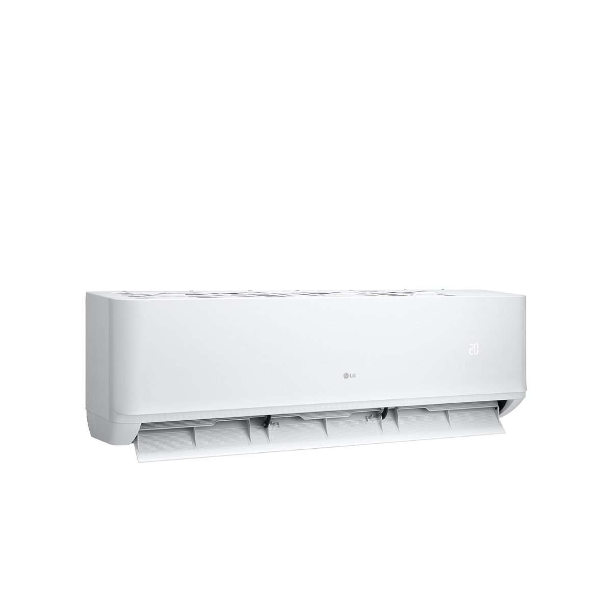 LG Split Air Conditioner | 2 Ton | Jet Cool Technology | Gold Fin Condenser | White | L-LO242C0