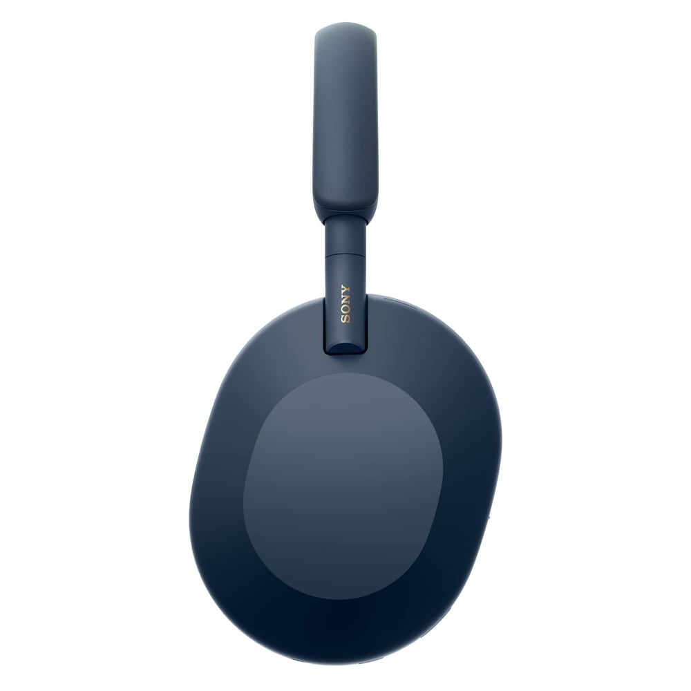 Sony WH-1000XM5 Wireless Over-Ear Headphones Noise Cancellation with Microphone Midnight Blue