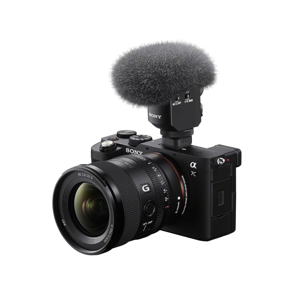 Sony ECM-M1 Eight Audio Recording Modes Digital Shotgun Camera Microphone| Black