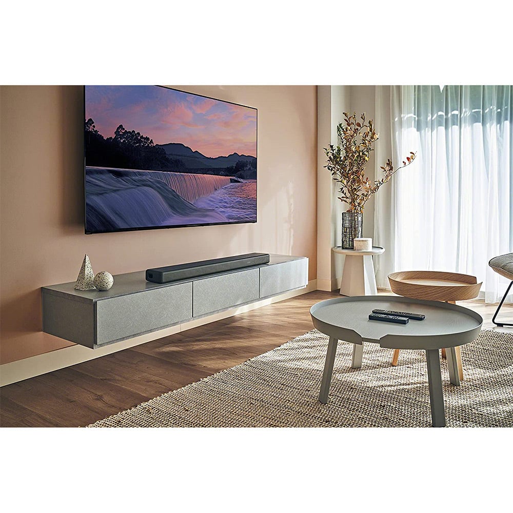 Sony HT-A3000 250W A Series 3.1 Channel 360 Spatial Sound Mapping Soundbar Dolby Home Theatre System Black with SONY SA-SW5 300W Additional Wireless Subwoofer