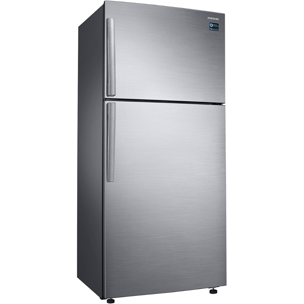 Samsung Top Mount Double Door Refrigerator | 18.6 Cu.Ft (528L) | Twin Cooling Plus + Quick Cooling | RT53K6100S8 | Silver