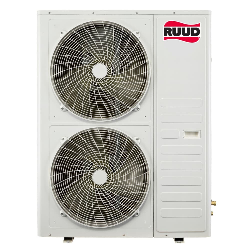 Ruud 60000 Btu Outdoor Unit Duct Concealed Air Conditioner With Cooling Function Black/White