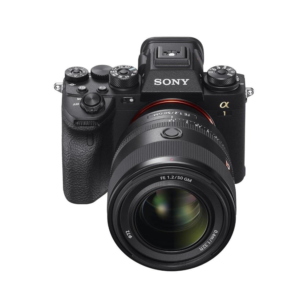 Sony E Mount Sony FE 50mm F1.2 GM Standard Prime Full-Frame Lens Black