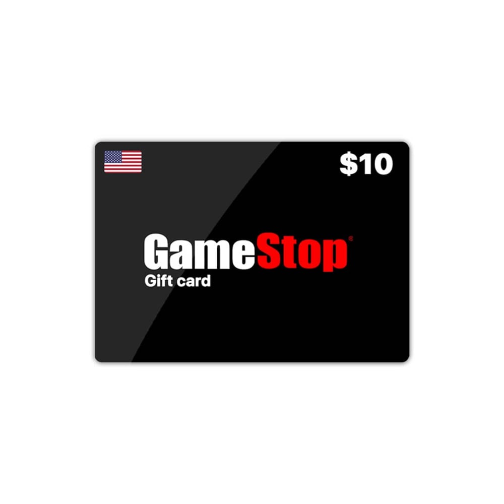 GameStop Gift Card USA 10 USD Black