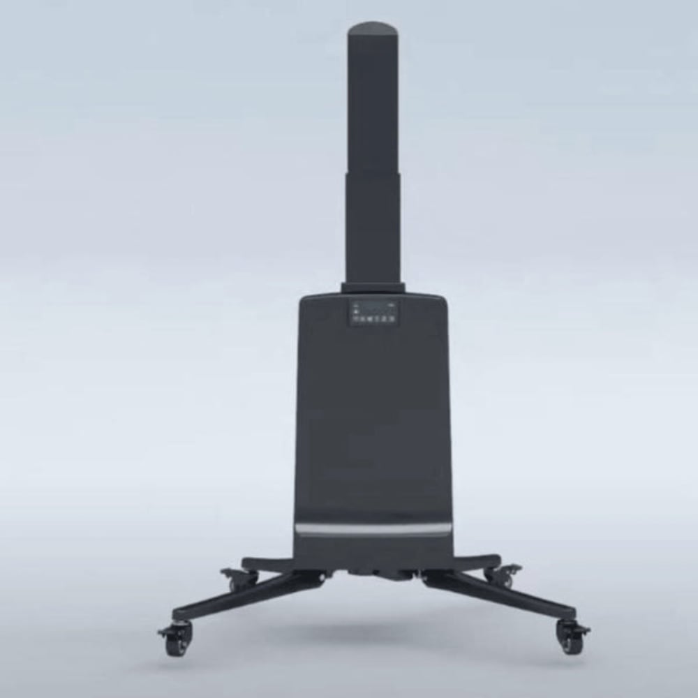 North Bayou Motorized Automatic Screen Lift TV Television Stand with Remote Control for 55 85 inch TV Black