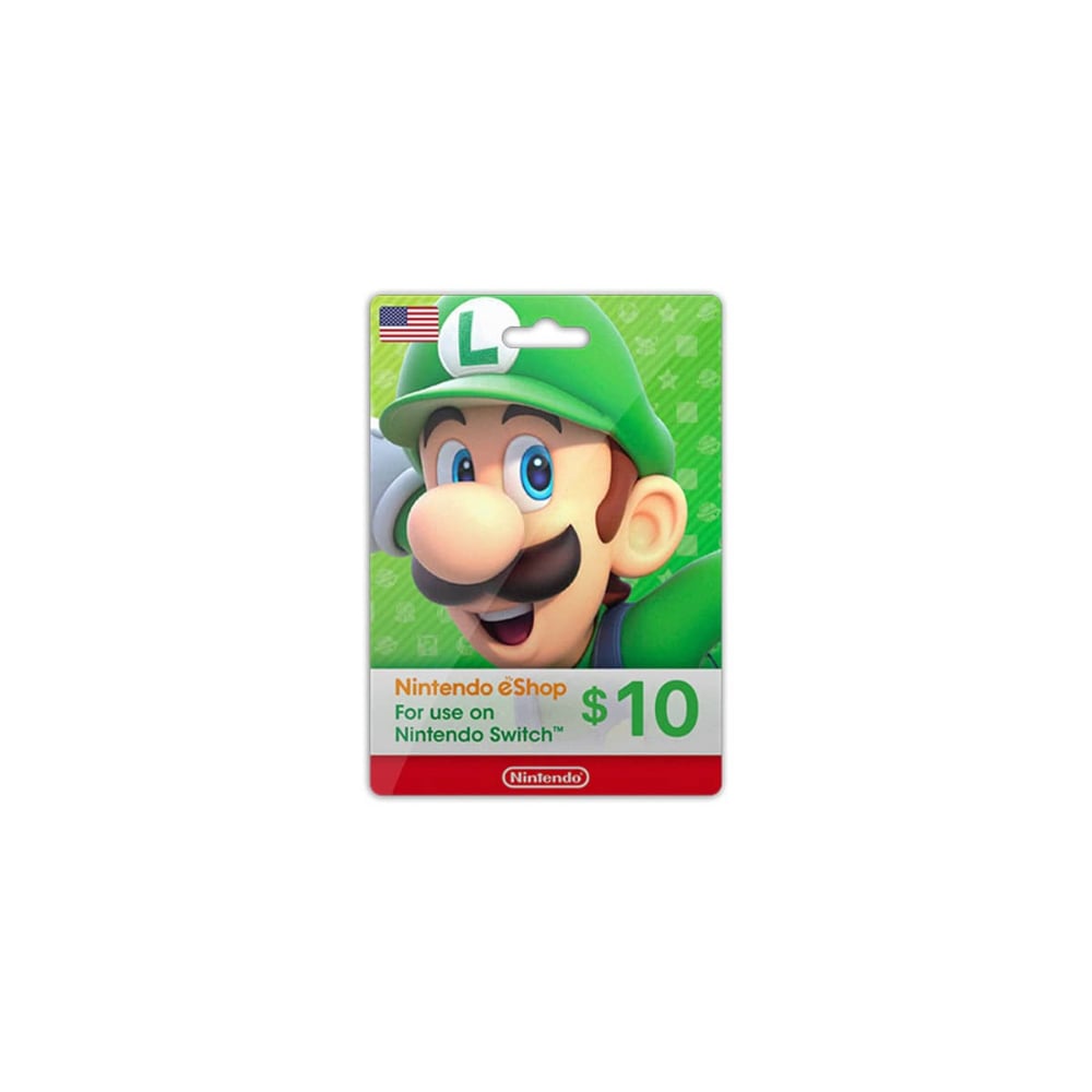 Nintendo eShop Card USA 10 USD Multicolour