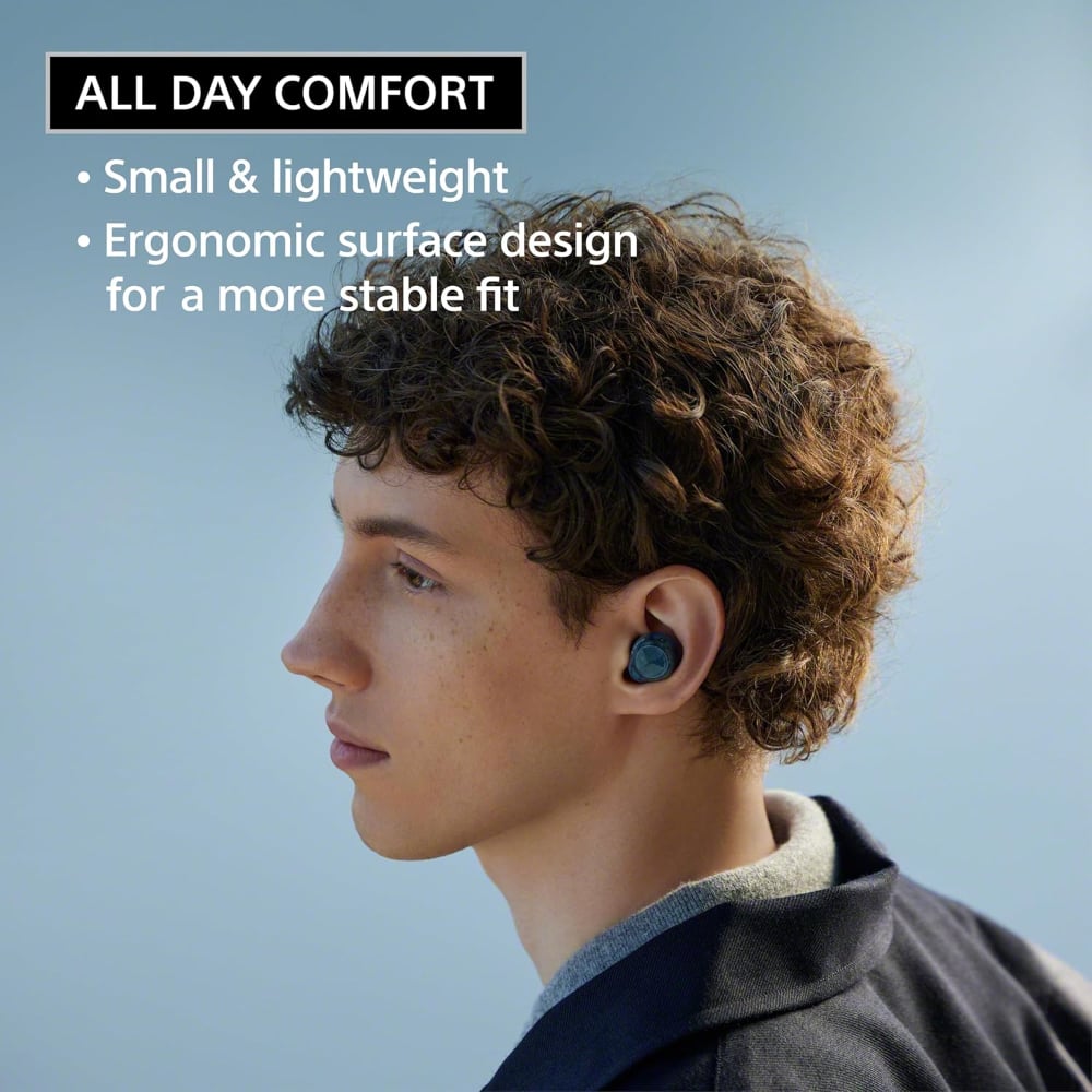 Sony WF-C710N True Wireless In-Ear Earbuds Noise Cancellation Lightweight Fit Black