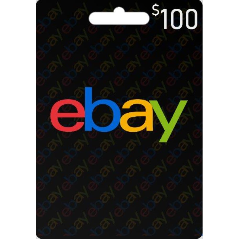 Ebay Gift Card USA 100 USD Delivery By Email Digital Code White