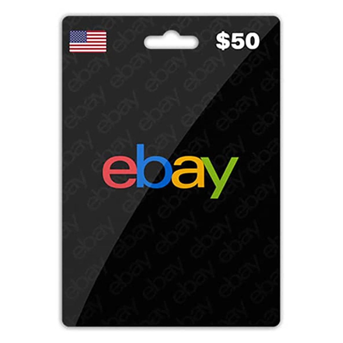Ebay Gift Card USA 50 USD Delivery By Email Digital Code White