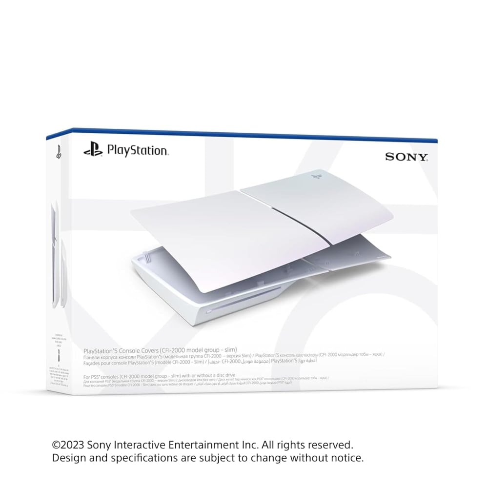 Sony Playstation 5 D Chassis Disc Slim Console Cover Chroma Pearl