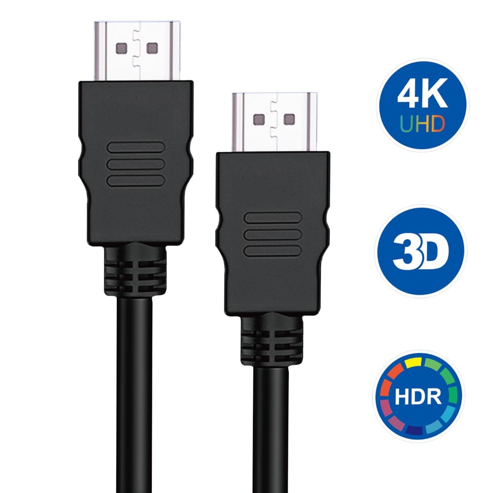 ASA Support 4K At 60Hz High Speed 18Gbps Male To Male HDMI Cable 10M Black