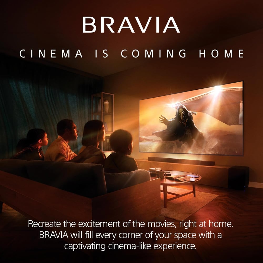 Sony Bravia 8 77 inch OLED 4K Ultra HD Smart Google TV with HDR Dolby Vision 2024 Model Black