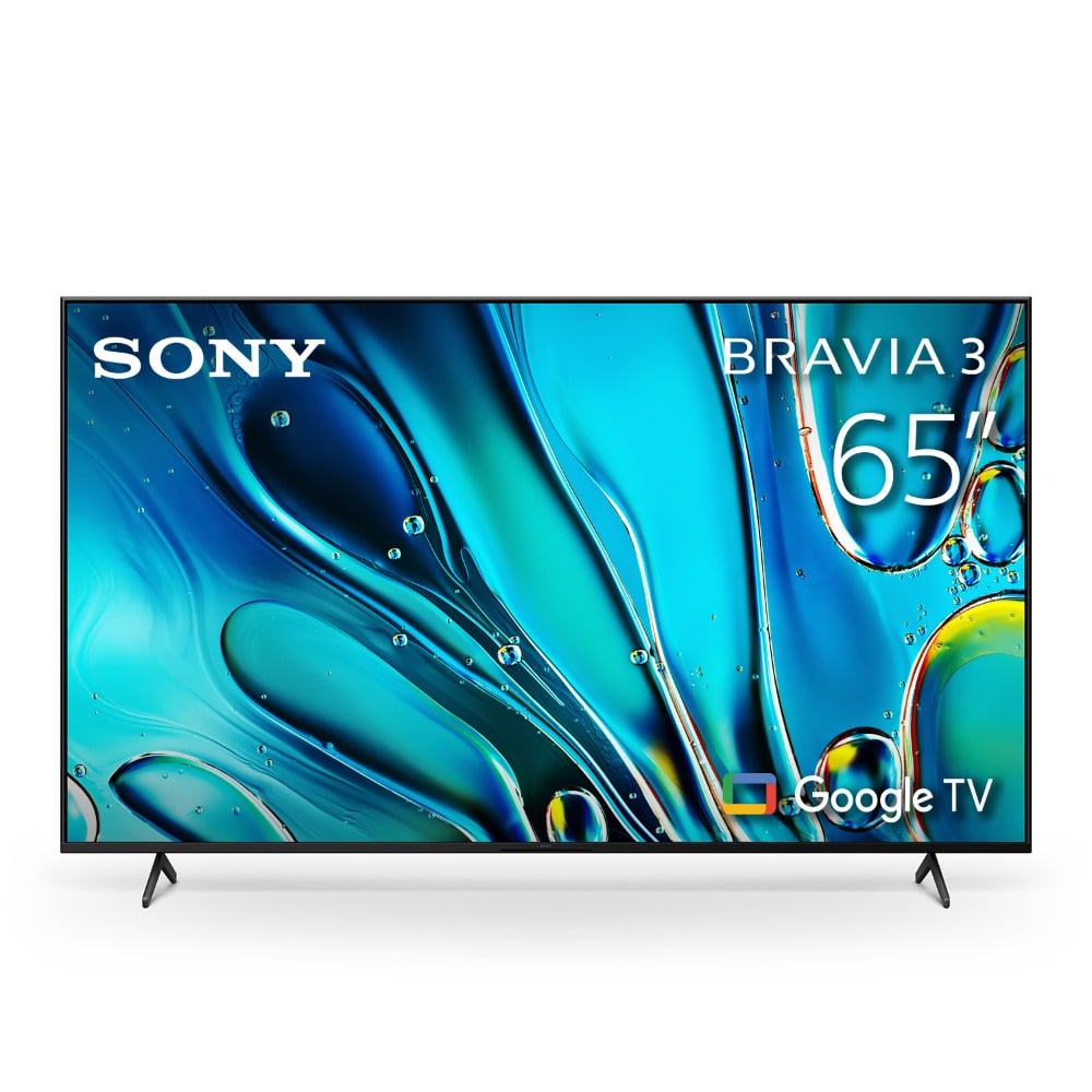سوني BRAVIA 3 K-65S30 تلفزيون ذكي 65 بوصة LED بدقة 4K مع Dolby Vision ونظام Google TV