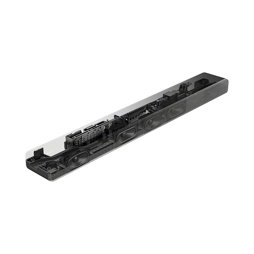 Sony HT-A3000 250W A Series 3.1 Channel 360 Spatial Sound Mapping Soundbar Dolby Home Theatre System Black with SONY SA-SW5 300W Additional Wireless Subwoofer