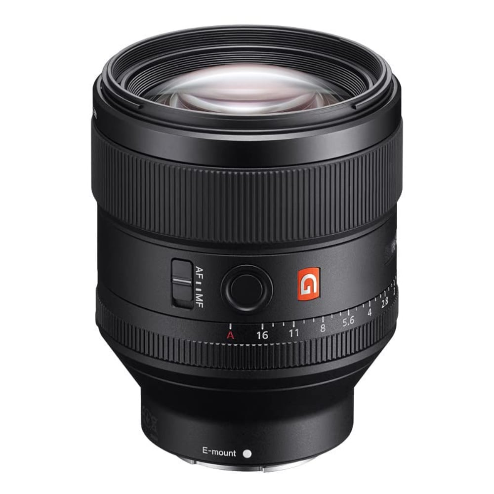 Sony E Mount FE 85mm F1.4 GM Wide Angle Full-Frame Lens Black