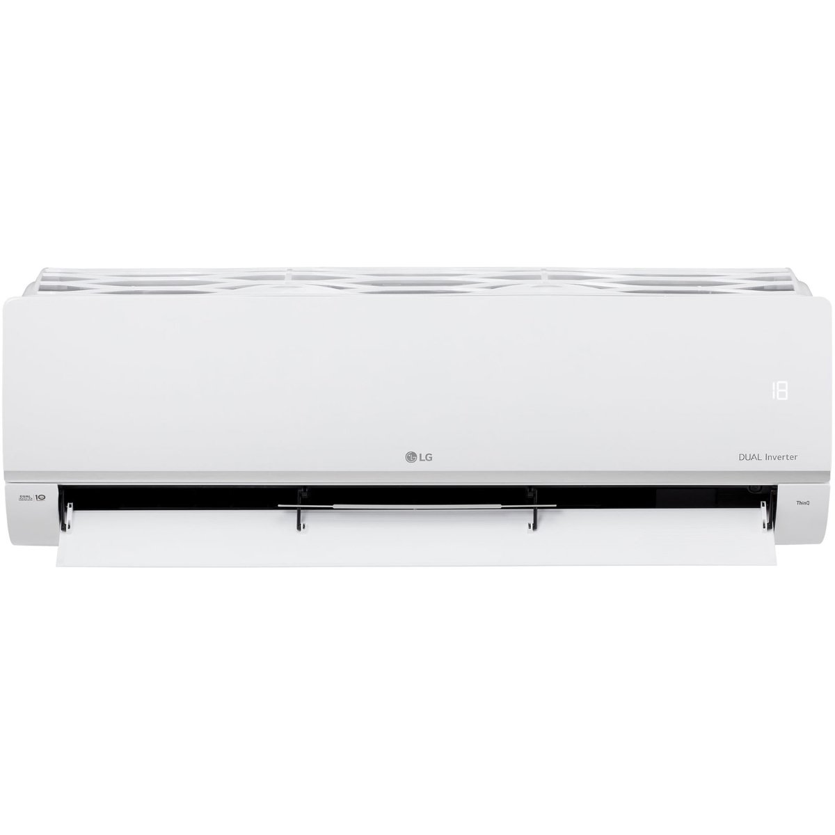 LG Dual Inverter Split Air Conditioner | 1.5 Ton | Cool Only | Fresh Dual Inverter Compressor | White | L-ND182C0