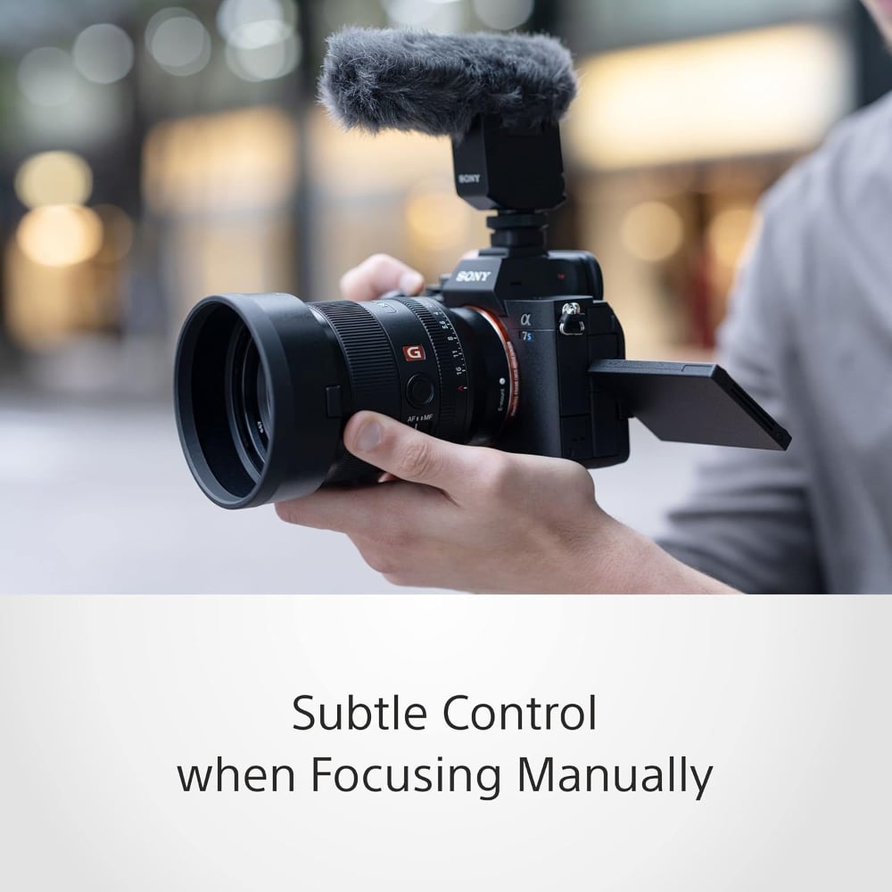 Sony FE 35mm | SEL35F14GM | F1.4 GM | Wide-Angle Prime Lens | Full-Frame E-Mount | Black